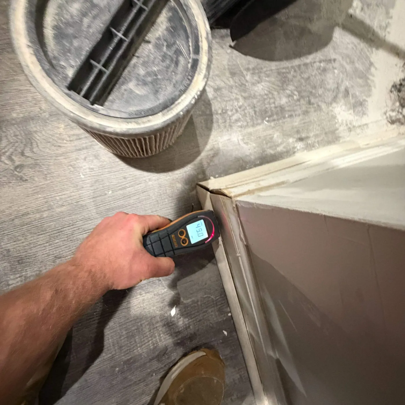 Certified restoration crew at work on Stones Crossing residence